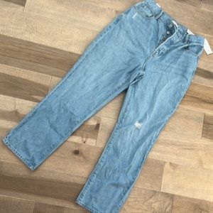 NWT pacsun high rise straight jeans, size 27